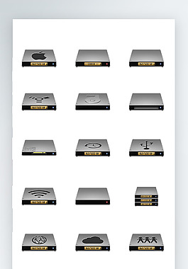 數據圖標彩色工具圖標icon