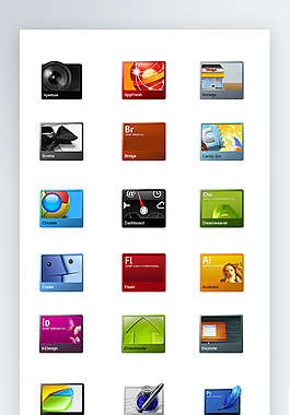 软件图标彩色工具图标iconpng