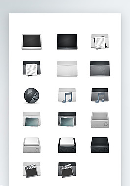 文件夹图标彩色工具图标icon