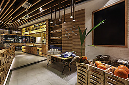 新中式室內(nèi)餐廳效果設(shè)計(jì)圖片
