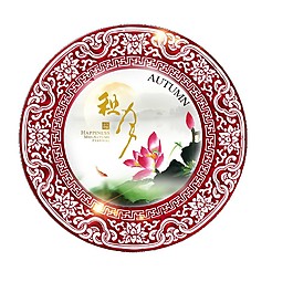 中秋花月荷花素材圖片
