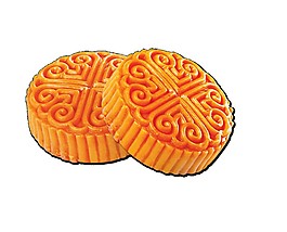 中秋月餅矢量素材圖片