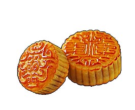 兩個(gè)中秋月餅素材圖片