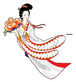 中秋節(jié)嫦娥PNG元素