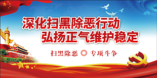 扫黑除恶