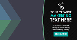 幾何科技現代感時尚背景圖