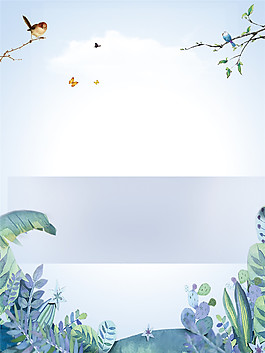 简约新品专题背景