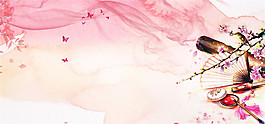 中國風(fēng)梅花海報背景圖