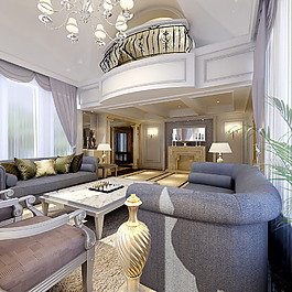 歐式客廳電視背景墻效果圖