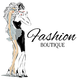 手繪創(chuàng)意時尚人物插畫