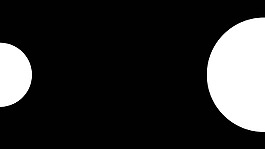 黑白圓圈變換視頻轉(zhuǎn)場(chǎng)過(guò)渡