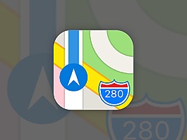 iOS11地圖圖標(biāo)Sketch素材