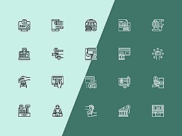 支付及金融主題圖標(biāo)Sketch素材