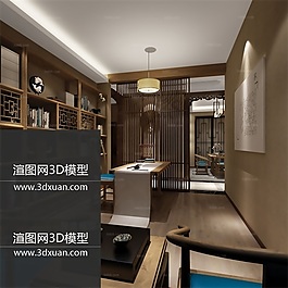 中式風格書房