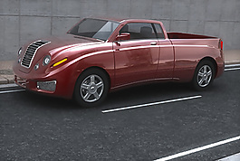 皮卡車模型