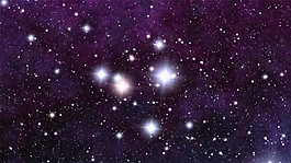 超炫星空粒子銀河流星動態(tài)素材