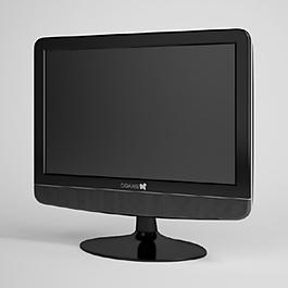 3D渲染电脑显示屏效果图