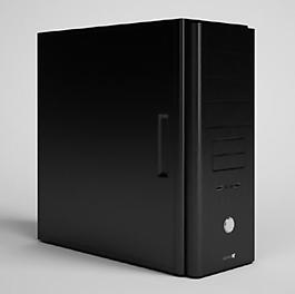 3D电脑主机渲染图