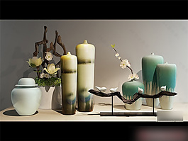 花瓶模型素材下載