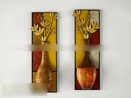 精美花瓶擺設模型