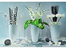 精美古典花瓶模型