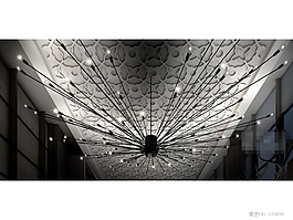 個性高端大氣豪華歐式風格燈具素材圖