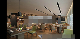 現(xiàn)代餐廳模型下載