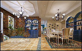 地中海風(fēng)格餐廳系列下載