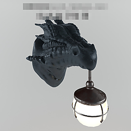 簡約3d燈具素材