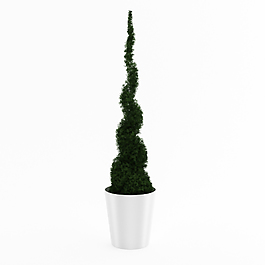植物花草裝飾3D模型