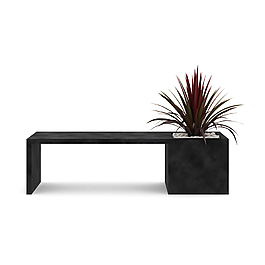 中式盆景植物3D模型