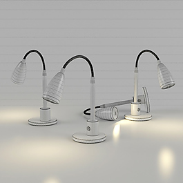 現代創(chuàng)意臺燈3D模型