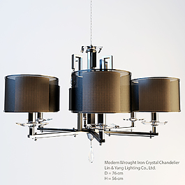 創(chuàng)意工藝藝術吊燈3D模型