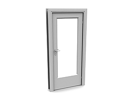 衛(wèi)生間玻璃門模型下載