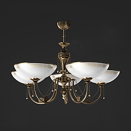 家裝實(shí)用吊燈模型