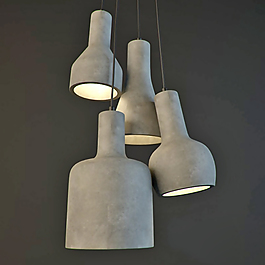 藝術(shù)古典吊燈3D模型