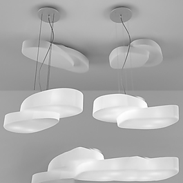 北歐吊燈典雅3D模型