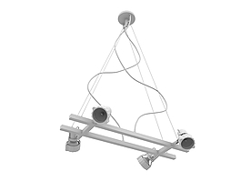 3D模型歐式古典現(xiàn)代吊燈