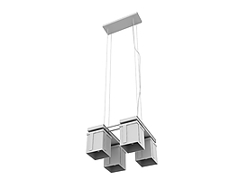 3D模型簡約現(xiàn)代吊燈