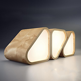 北歐落地燈3D簡約模型