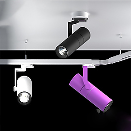 北欧时尚彩色吊灯3D模型