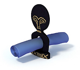 黑色木質(zhì)桌面裝飾模型