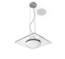 現(xiàn)代簡(jiǎn)約時(shí)尚吊燈3D模型