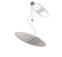 現(xiàn)代個性創(chuàng)意吊燈3D模型