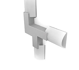 灰色時尚藝術壁燈3D模型