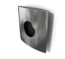 現代創意工業氣息壁燈3D模型
