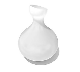 白色個性創(chuàng)意燈3D模型