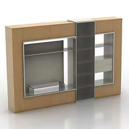 電視墻組合模型