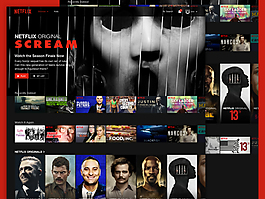Netflix桌面應用Sketch素材