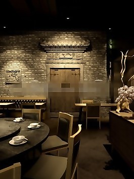 中式復(fù)古餐廳